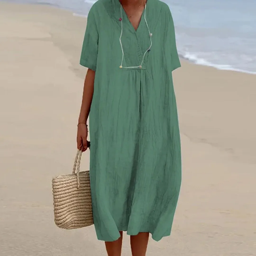 - Flexible Fully equipped Dress Lightweight Maxi Vintage-Inspired Women’s Quinley