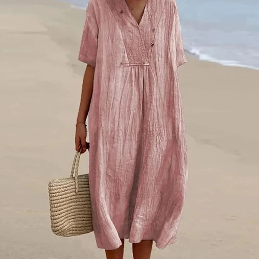 - Flexible Fully equipped Dress Lightweight Maxi Vintage-Inspired Women’s Quinley