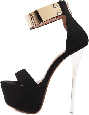16CM/6.30IN Women Sexy Show Shoes Pole Dance Shoes Stripper High Heels Sandals Party Club Platform High-Heeled Shoes Wedding High Heels