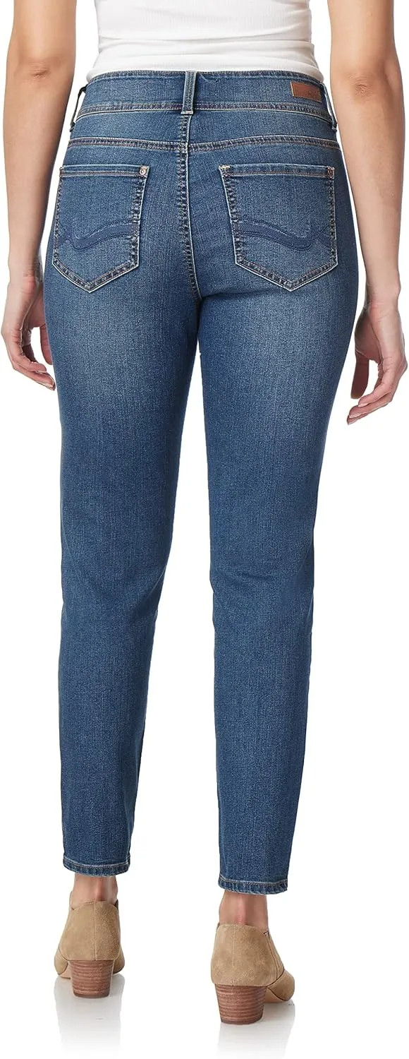 Angels Forever Young Women's Curvy Skinny Jeans