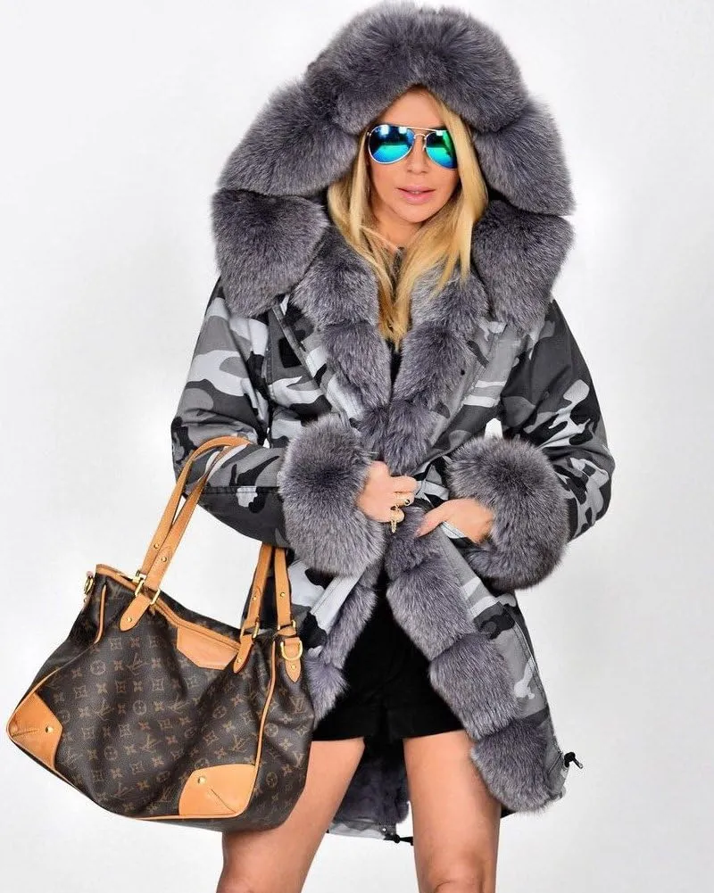Aoxwomens Winter Coats for Women Puffer Jacket Lady Warm Thicken Long Parka Fall Spring Overcoat
