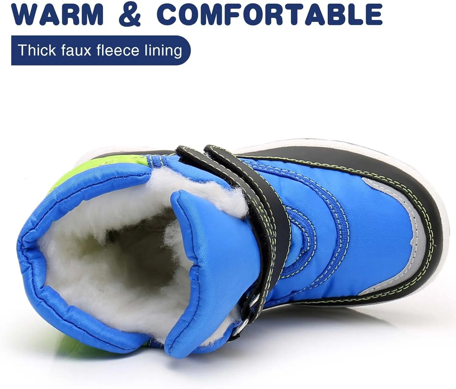 Apakowa Kid's Boys Girls Winter Snow Boots (Toddler/Little Kid)