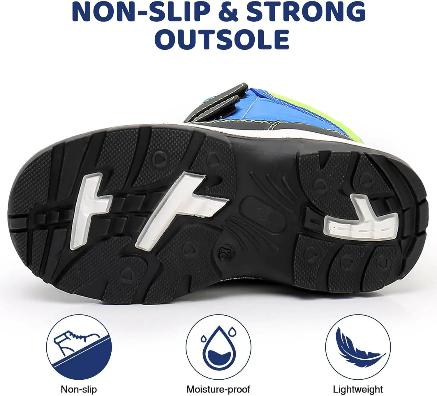 Apakowa Kid's Boys Girls Winter Snow Boots (Toddler/Little Kid)