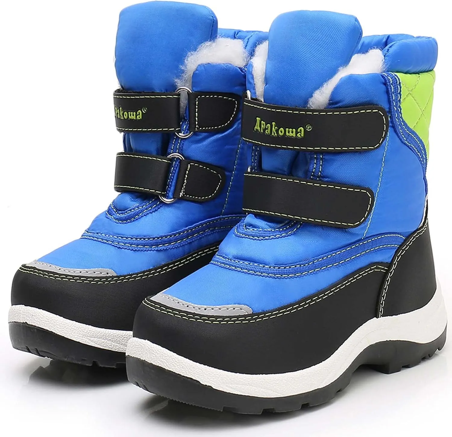 Apakowa Kid's Boys Girls Winter Snow Boots (Toddler/Little Kid)