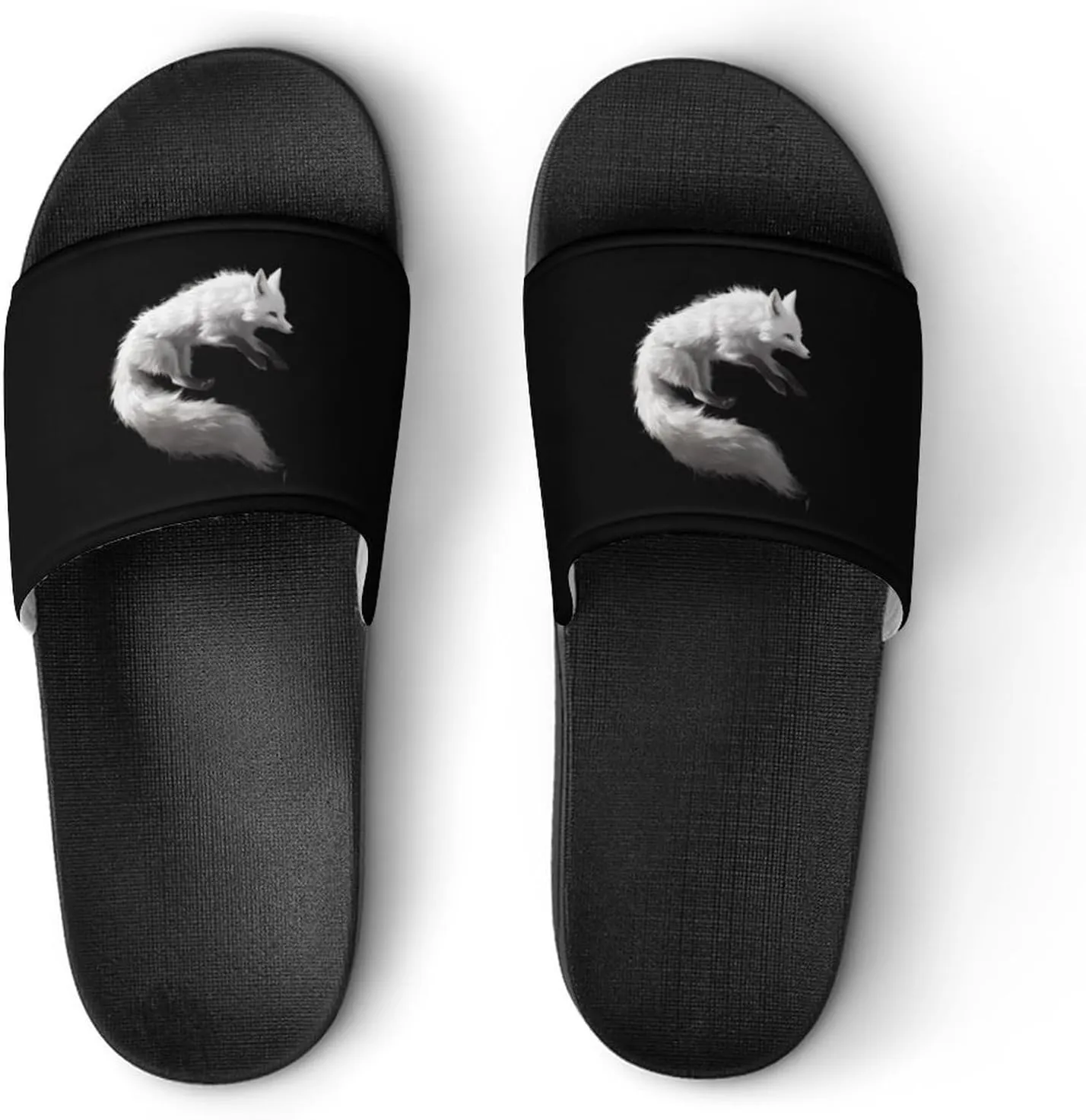 Arc-tic Fox PVC Home Slippers Beach Shower Sandals Summer Non-Slip Outdoor Shoes for Men Women