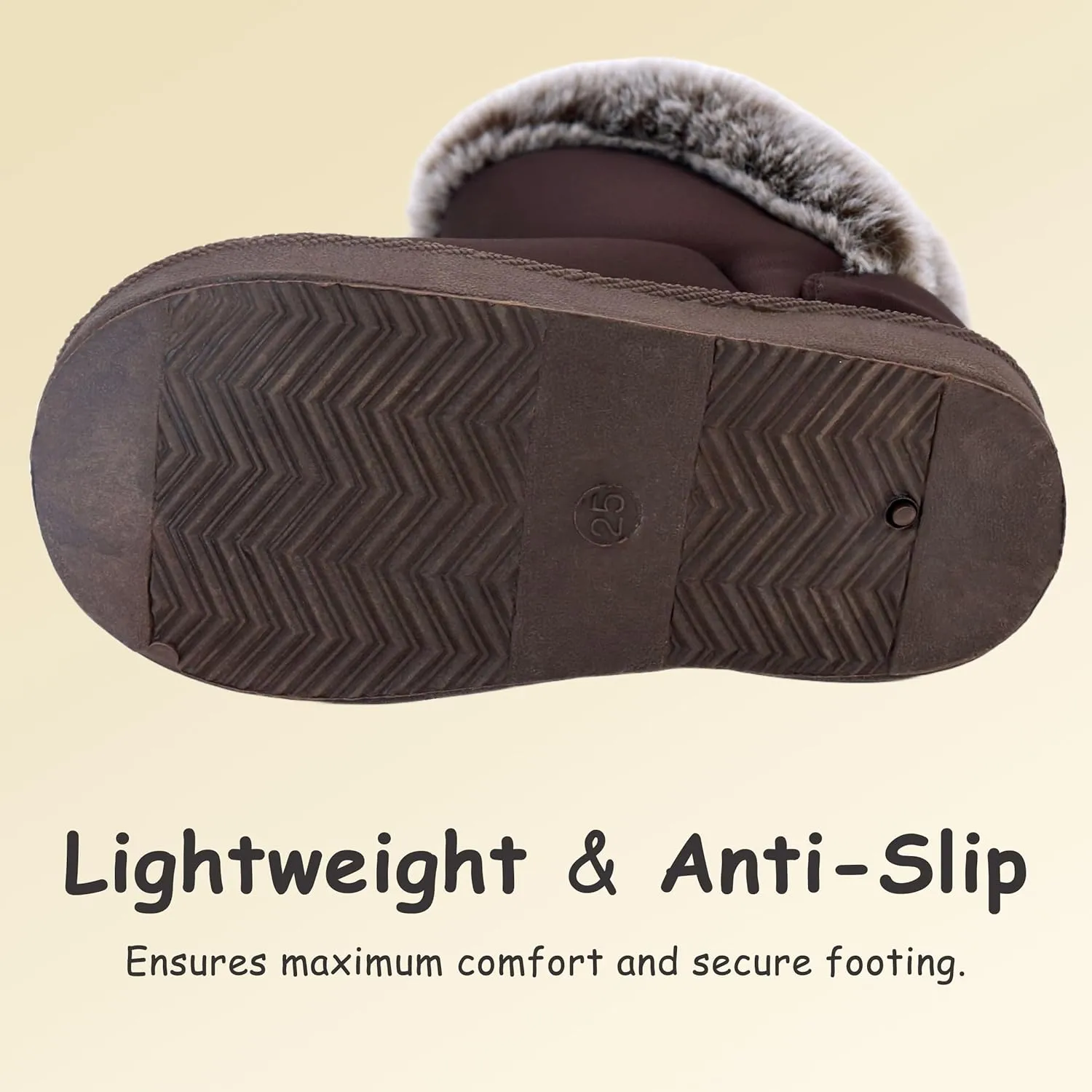 Baby Girls Winter Boots Toddler Kid Fashion Fur Lined Lightweight Warm Snow Boots for Everyday Wear