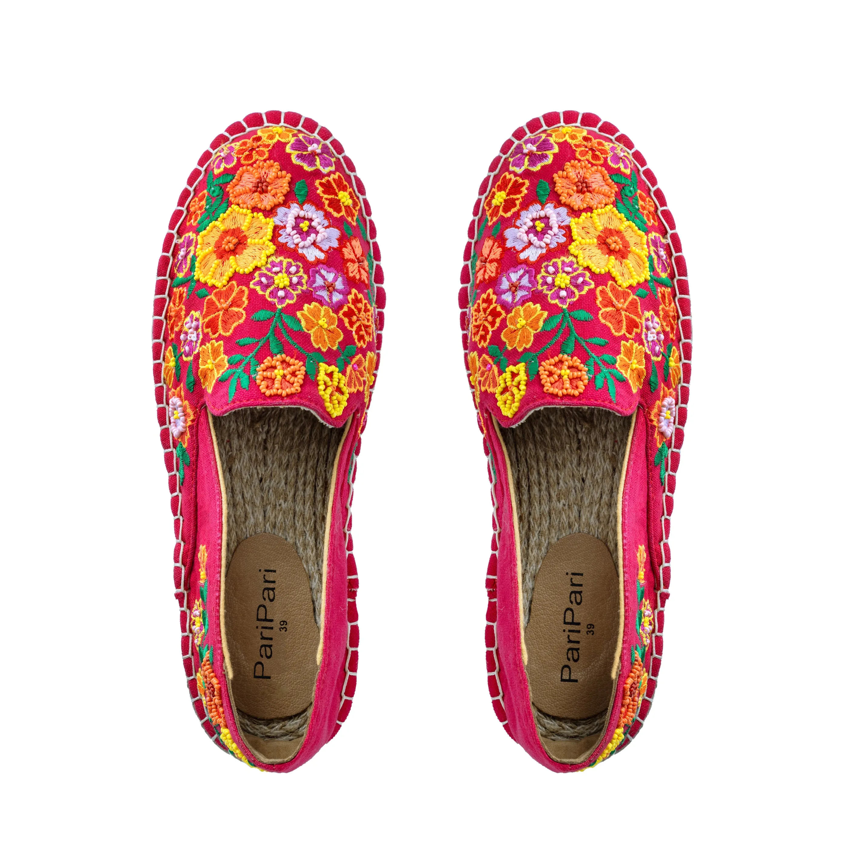 Bageecha Pink Espadrilles