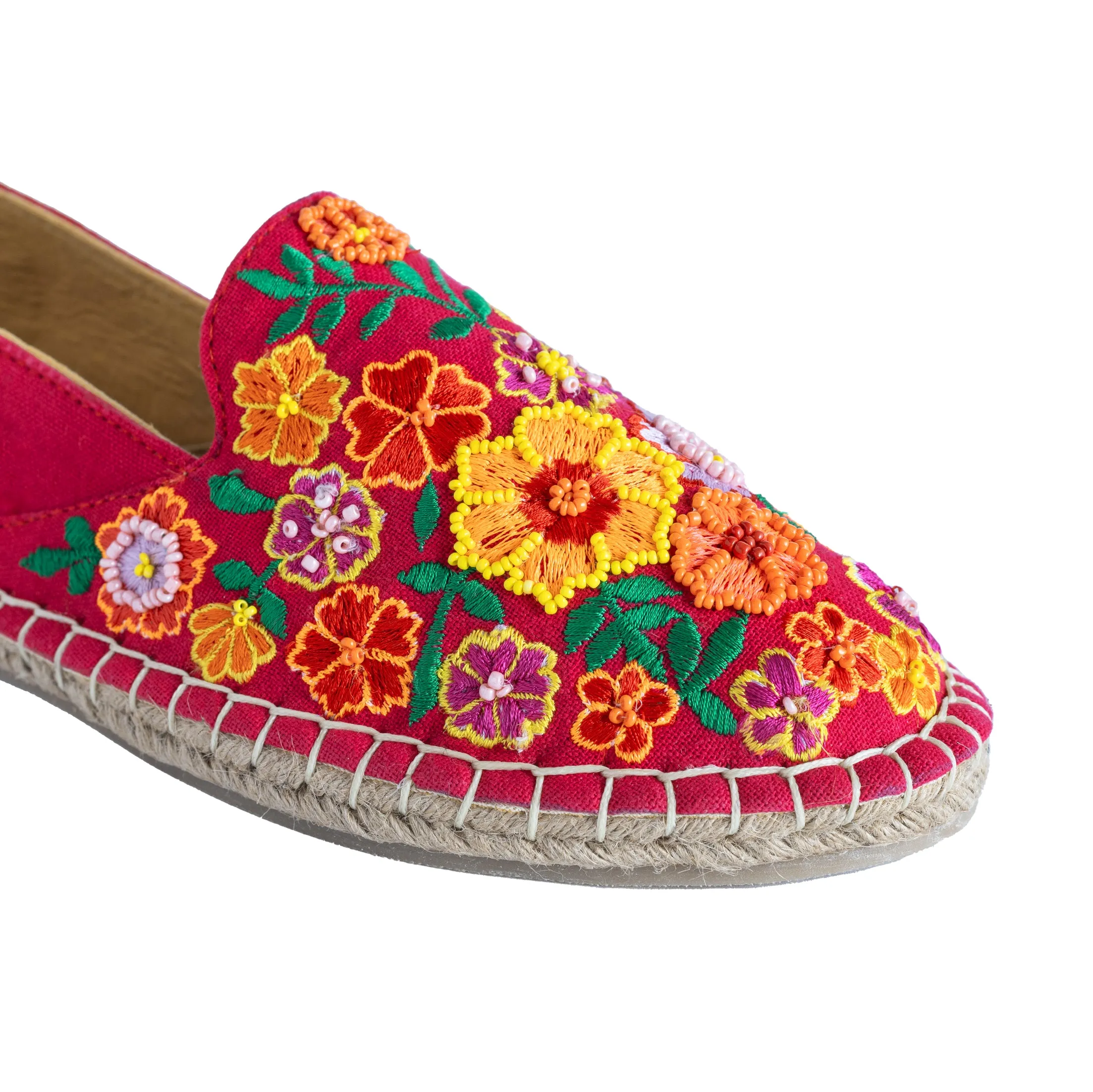 Bageecha Pink Espadrilles