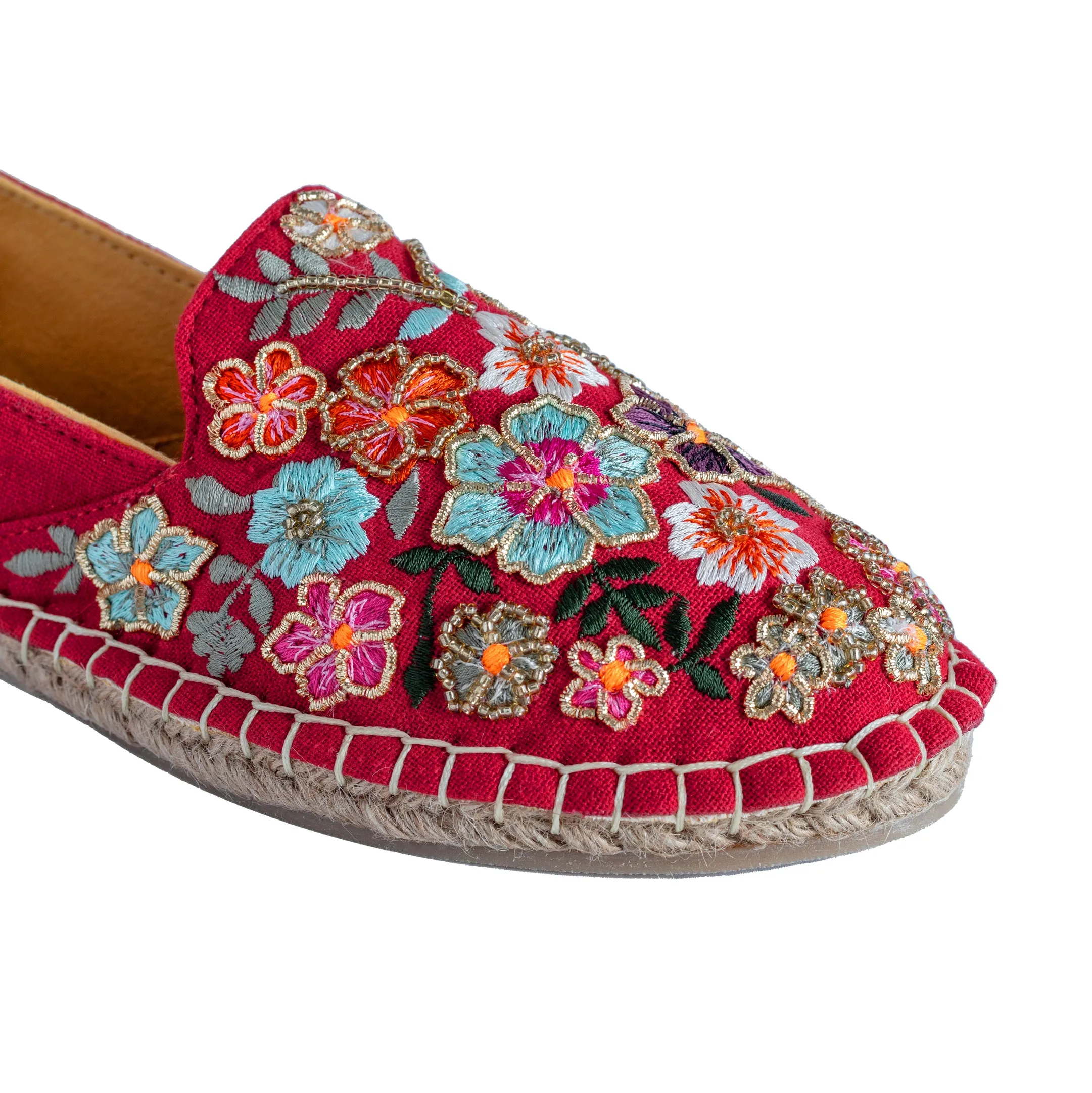 Bageecha Red Espadrilles