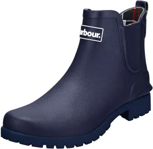 Barbour Womens Wilton Rain Festival Snow Winter Wellington Rubber Boots - Navy - 9