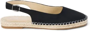 BEACH by Matisse Womens Juliet Espadrille Slingback Flats Casual - Black
