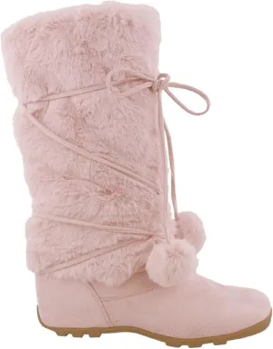 Blossom Talia-Hi Women Ladies Mukluk Faux Fur Mid Calf Warm Winter Snow Boots