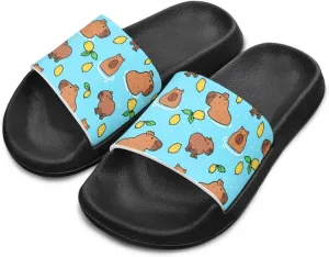 Boys Girls Shower Slippers Non-Slip Lightweight Open Toe Slip on Sandals for Beach Pool Camping