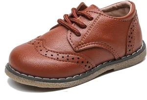 Boys School Uniform Dress Shoes Casual Oxford Flats Toddler Girl Dress Shoes