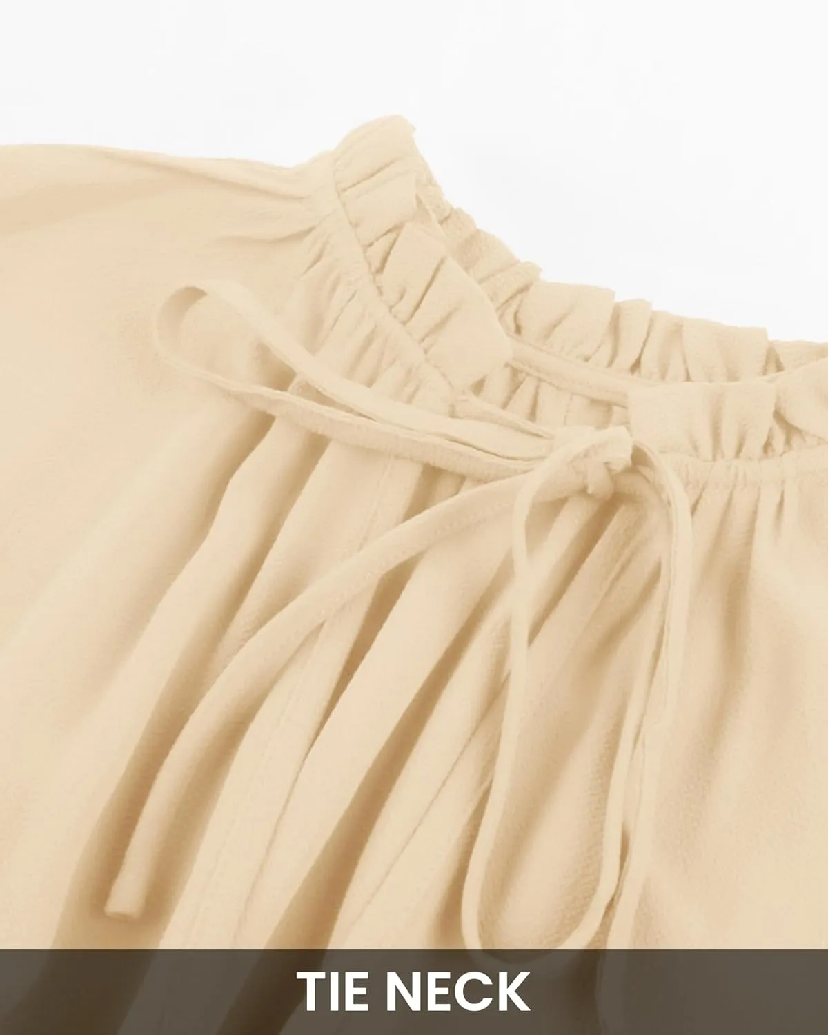 BTFBM Women Casual Summer Spring Dresses 2025 Tie Neck Long Sleeve High Waist Tiered Ruffle Aline Swing Tunic Mini Dress
