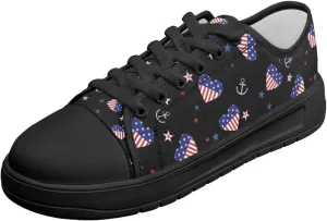 Canvas Shoes for Women Low Top Casual White Black Sneakers Womens Lace Up Fashion Comfortable Walking Shoes