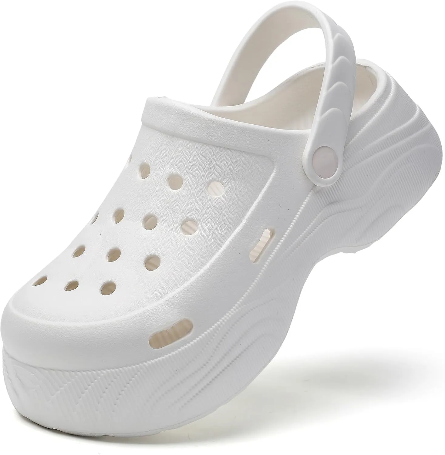 CERYTHRINA Platform Clogs Shoes for Women Garden: Waterproof Lightweight - Summer Outdoor Beach Sandals