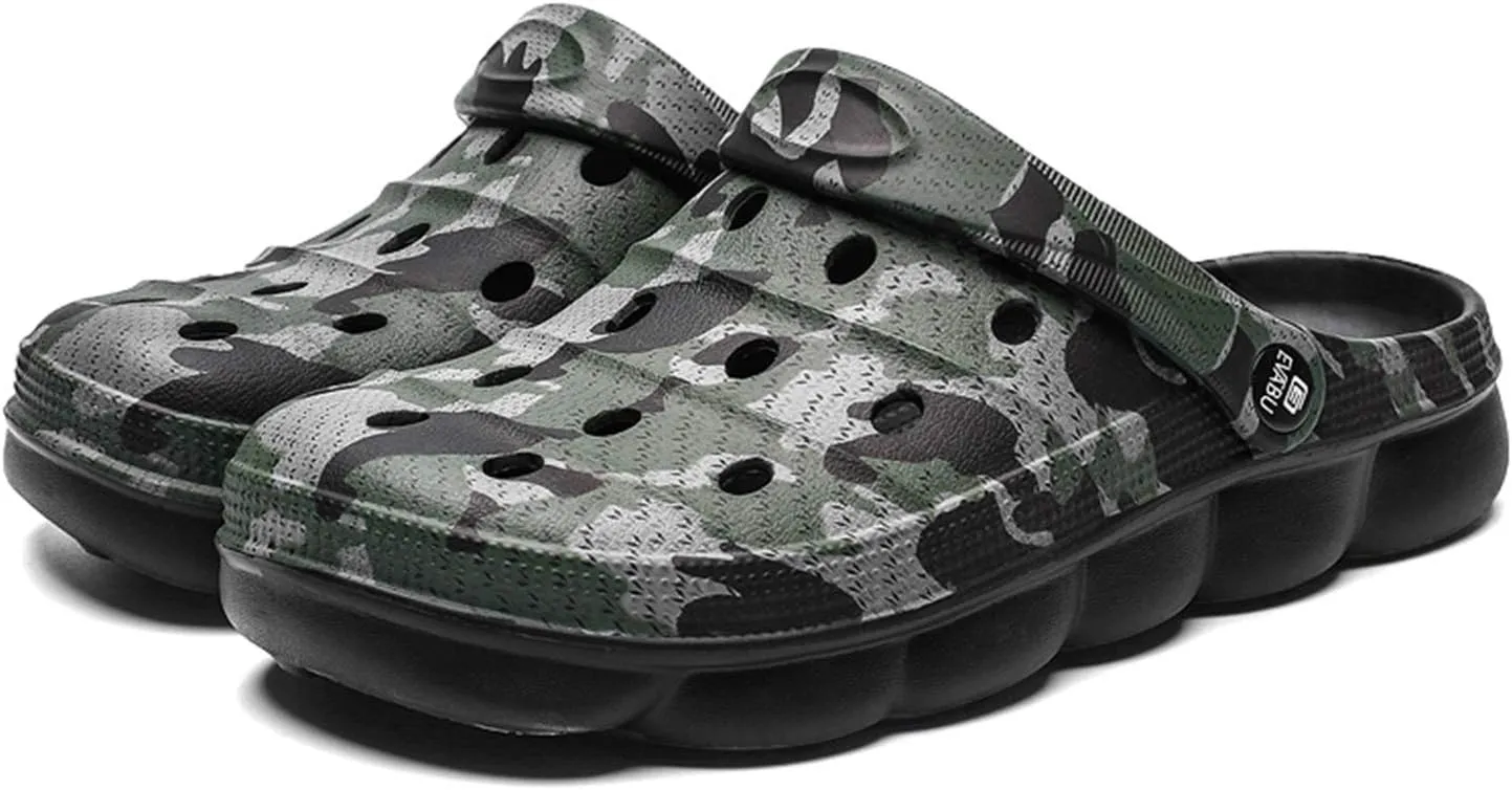 CERYTHRINA Unisex Adult Clogs Herren Damen Leichte Eva rutschfest Lüftung Sommer Mode Sandalen Weiche Sohle Gartenschuhe Beach Aqua Slippers
