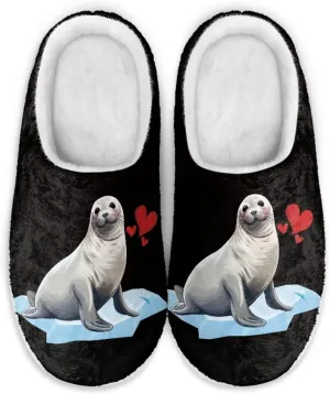 chaqlin House Slippers for Women Fuzzy Sandals Thick Sole Memory Foam Furry Lightweight Winter Outdoor Slip Resistant Causal Fuzzy Slipper Shoes