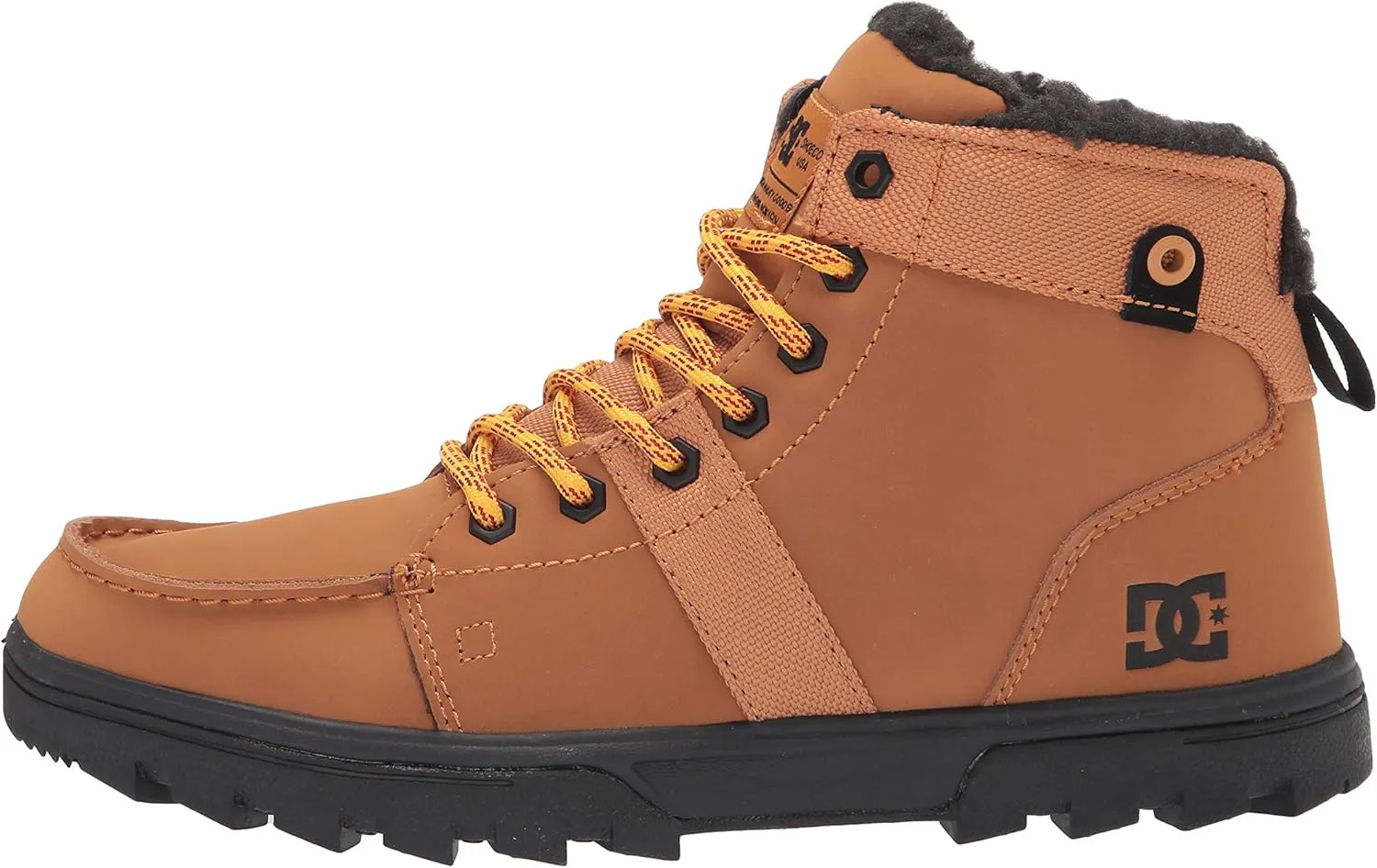 DC Men's Woodland Cold Weather Casual High Top Shoe Snow Boot Fashion