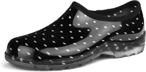 DKSUKO Waterproof Garden Shoe for Women Outdoor Slip-On Rain Boots Short Ankle Work Shoes and Garden Clogs with Comfort Insole
