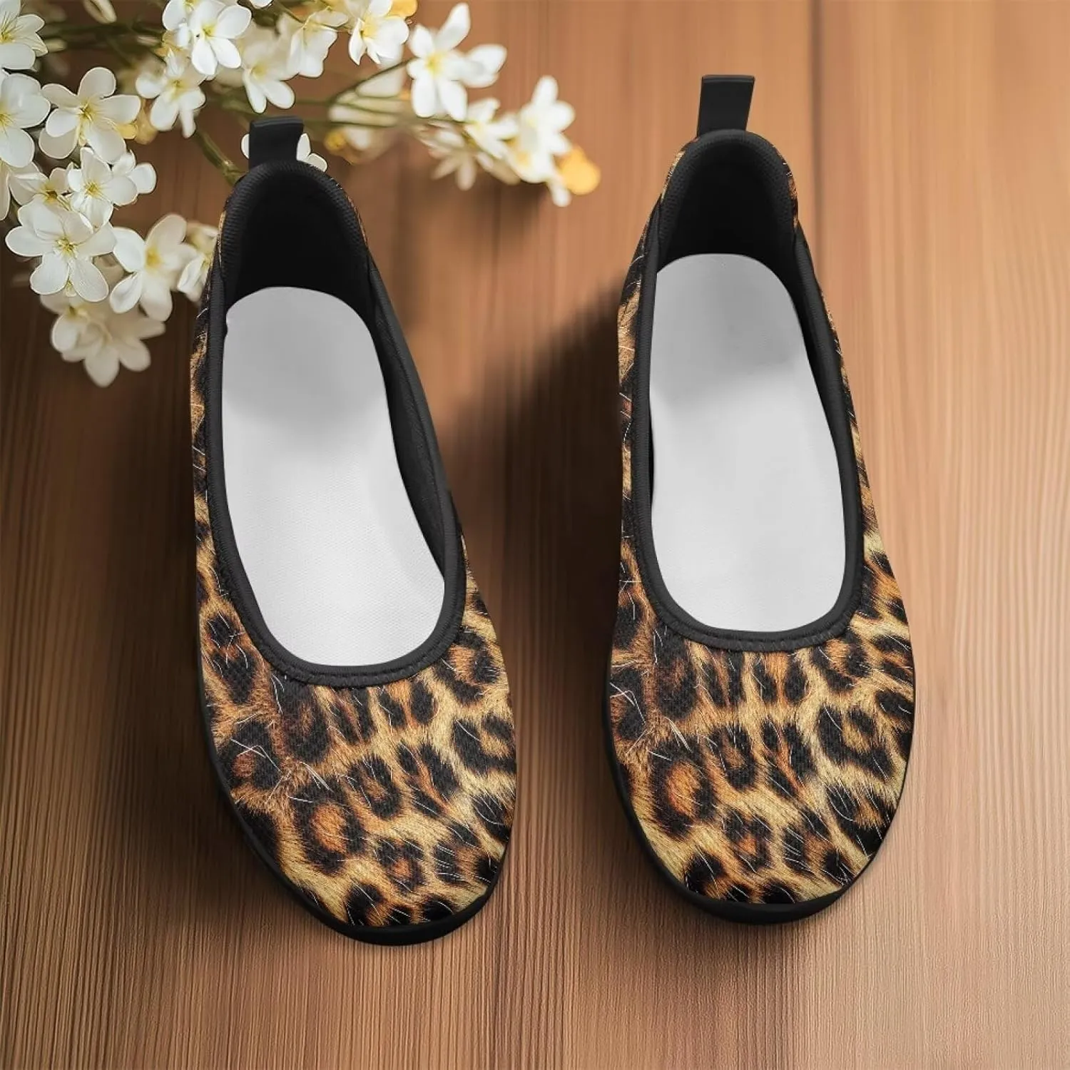 Doojoayie Ladies Walking Shoes Slip On Women Loafers Shoes Casual Nurse Work Shoes
