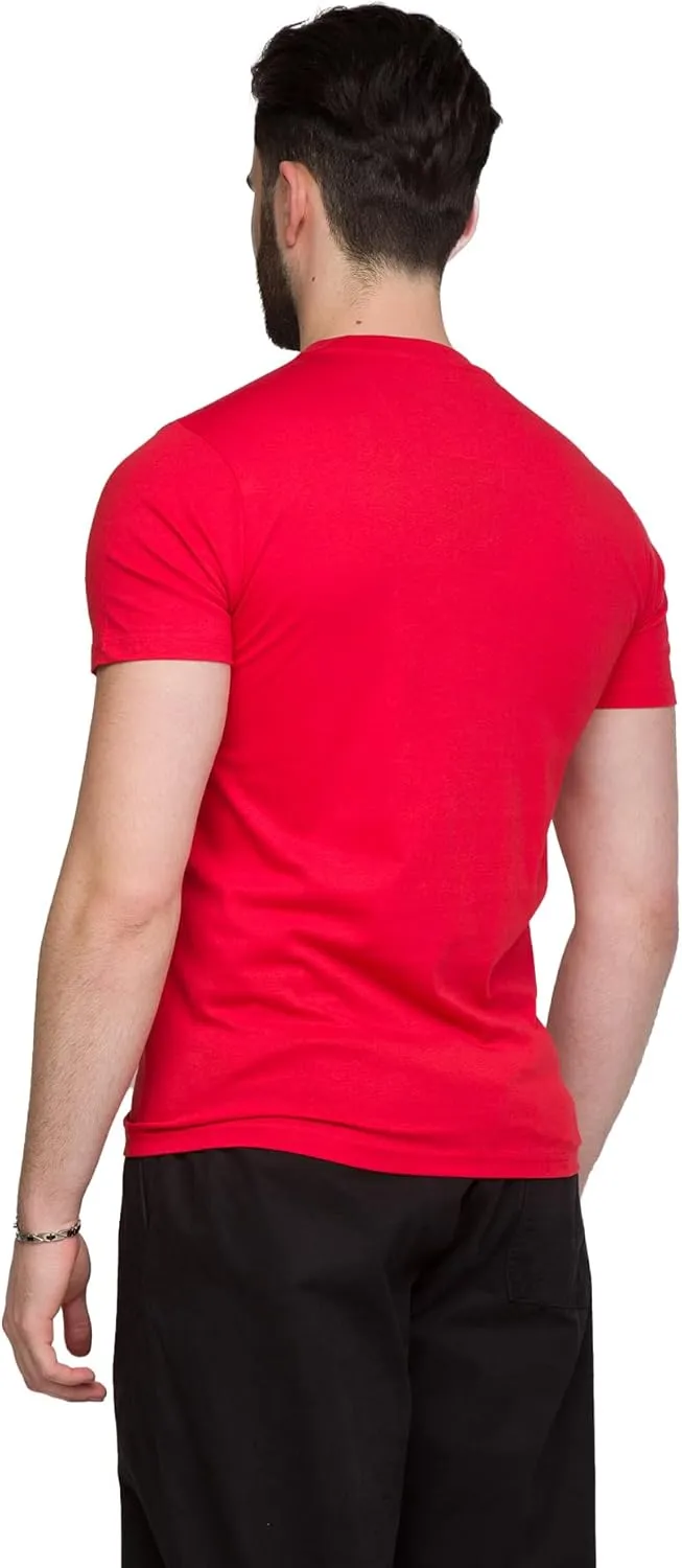 Double Tiger Logo Motif Fashion T-Shirt- for Mens