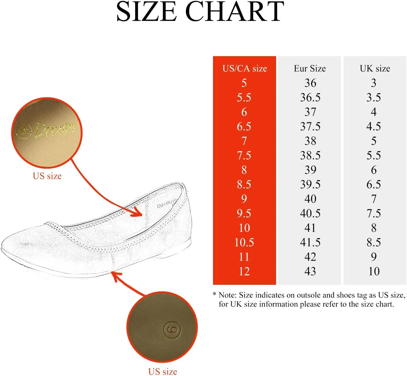 DREAM PAIRS Women's Sole-Happy Ballerina Walking Flats Shoes