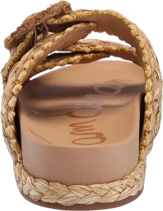 Edelman Multi Sandals Espadrilles Beechwood Worldwide shipping Sam Rounded On Toe Reina Slip Open Easy to install