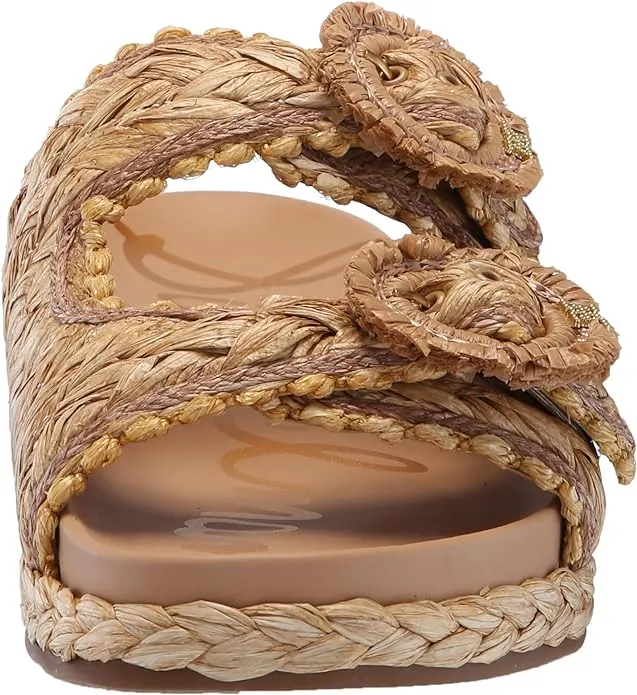 Edelman Multi Sandals Espadrilles Beechwood Worldwide shipping Sam Rounded On Toe Reina Slip Open Easy to install