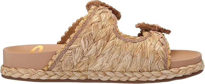 Edelman Multi Sandals Espadrilles Beechwood Worldwide shipping Sam Rounded On Toe Reina Slip Open Easy to install