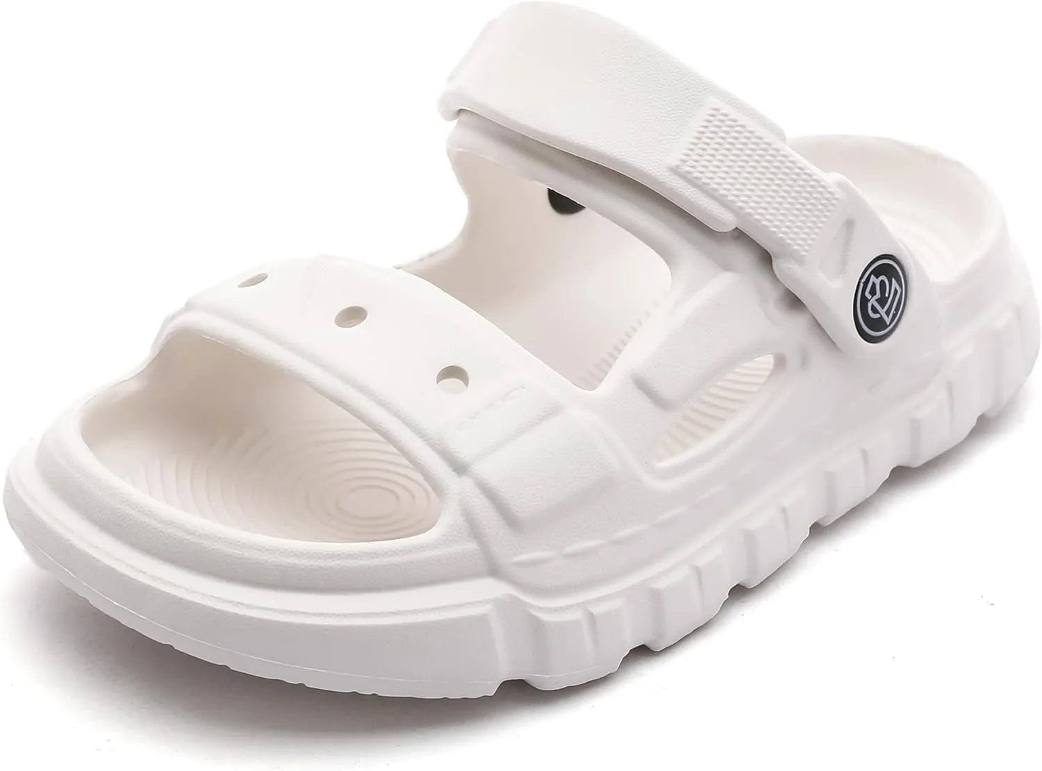 Femizee Kids 2-in-1 Sandals and Slides for Boys & Girls Lightweight Waterproof Slip-On Sandals Summer Water Shoes for Beach Pool Garden Play