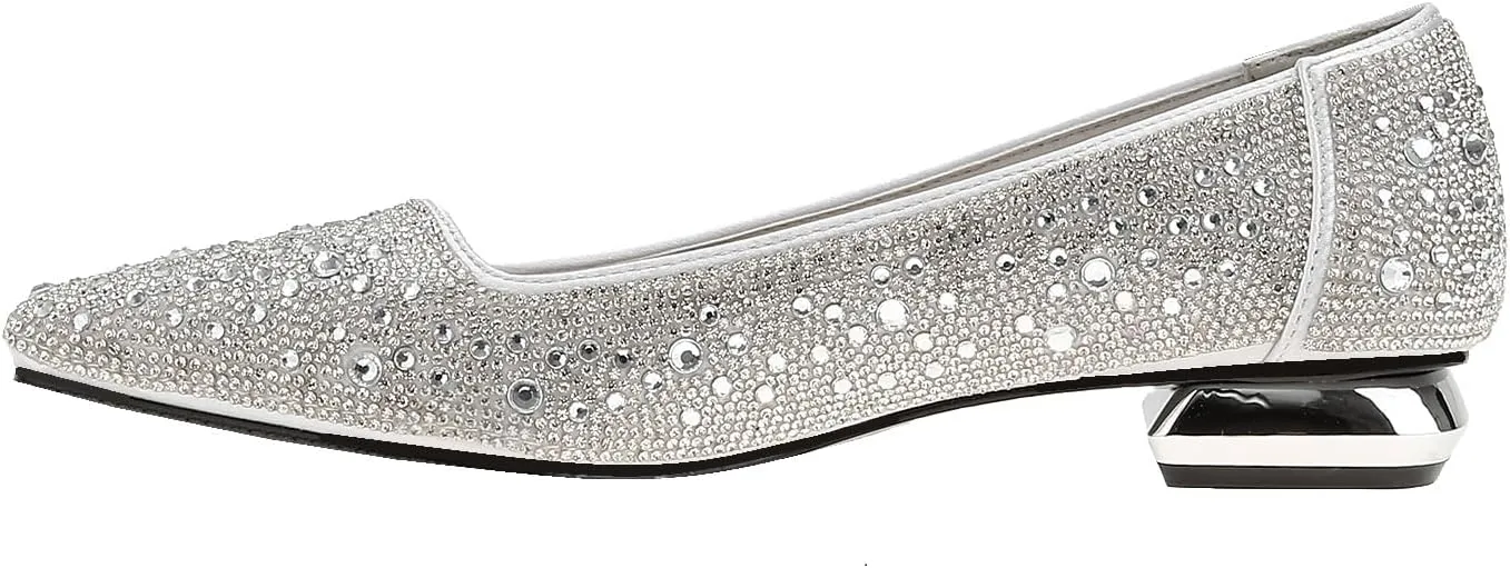 Fever Rhinestone Flats