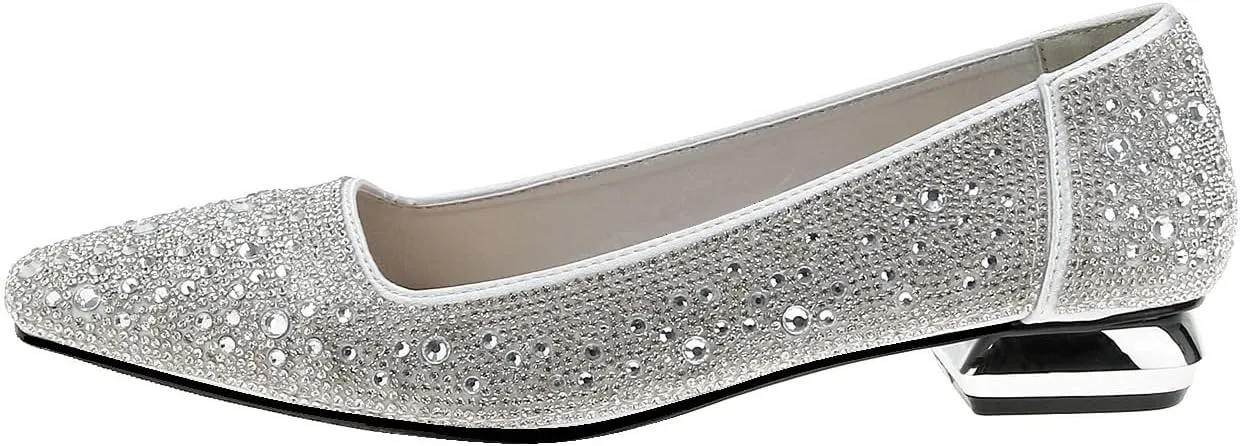 Fever Rhinestone Flats