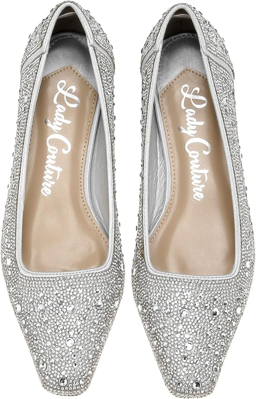 Fever Rhinestone Flats