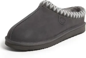Fireside by Dearfoams Women's Greta Genuine Shearling Indoor Outdoor Clog