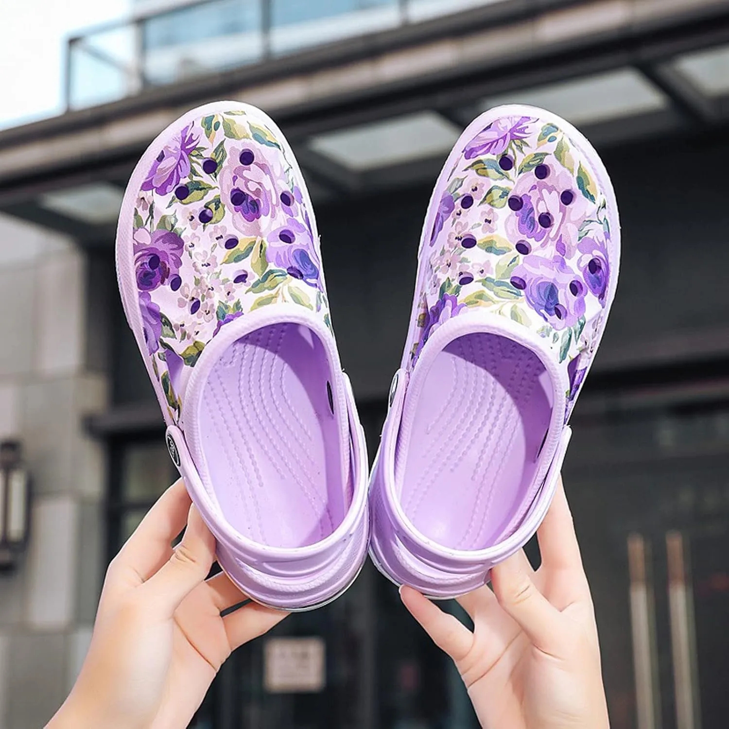FLIOZY Mens Womens Garden Clogs Summer Garden Shoes Lightweight Beach Slippers Pool Water Sandals Indoor Outdoor Non Slip Clogs Sandals