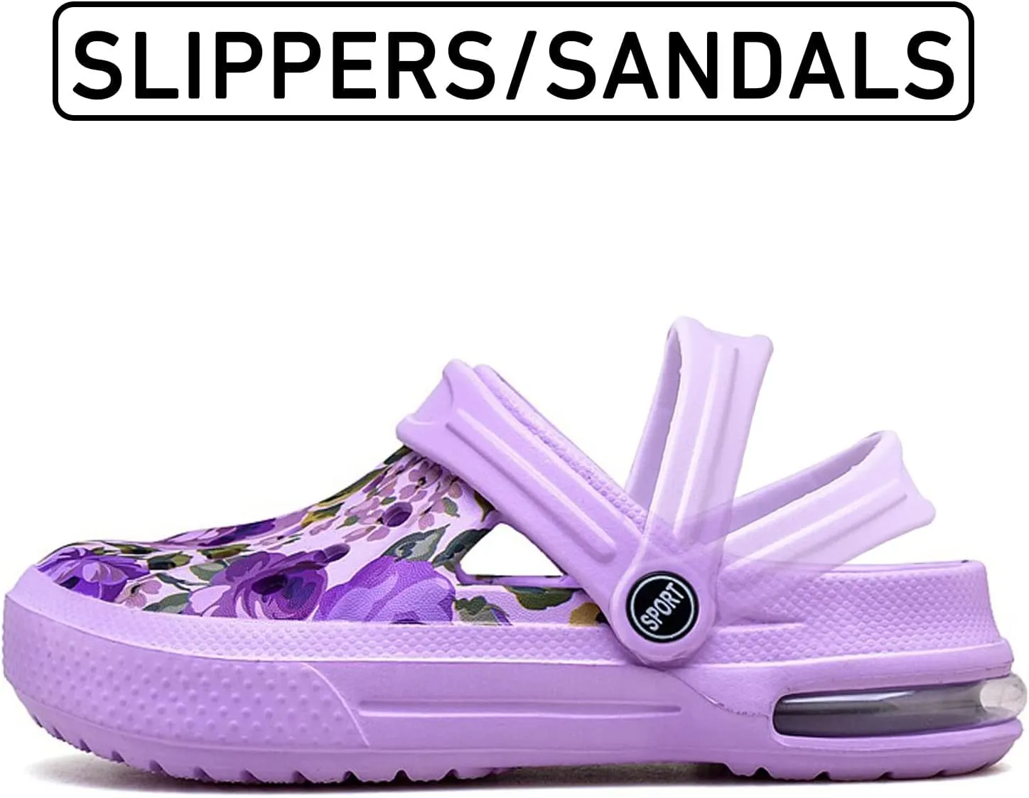FLIOZY Mens Womens Garden Clogs Summer Garden Shoes Lightweight Beach Slippers Pool Water Sandals Indoor Outdoor Non Slip Clogs Sandals