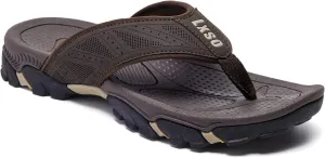 Flip Flops for Men Beach Thong Sandals with Arch Support Water Resistant Slippers Shower Shoes