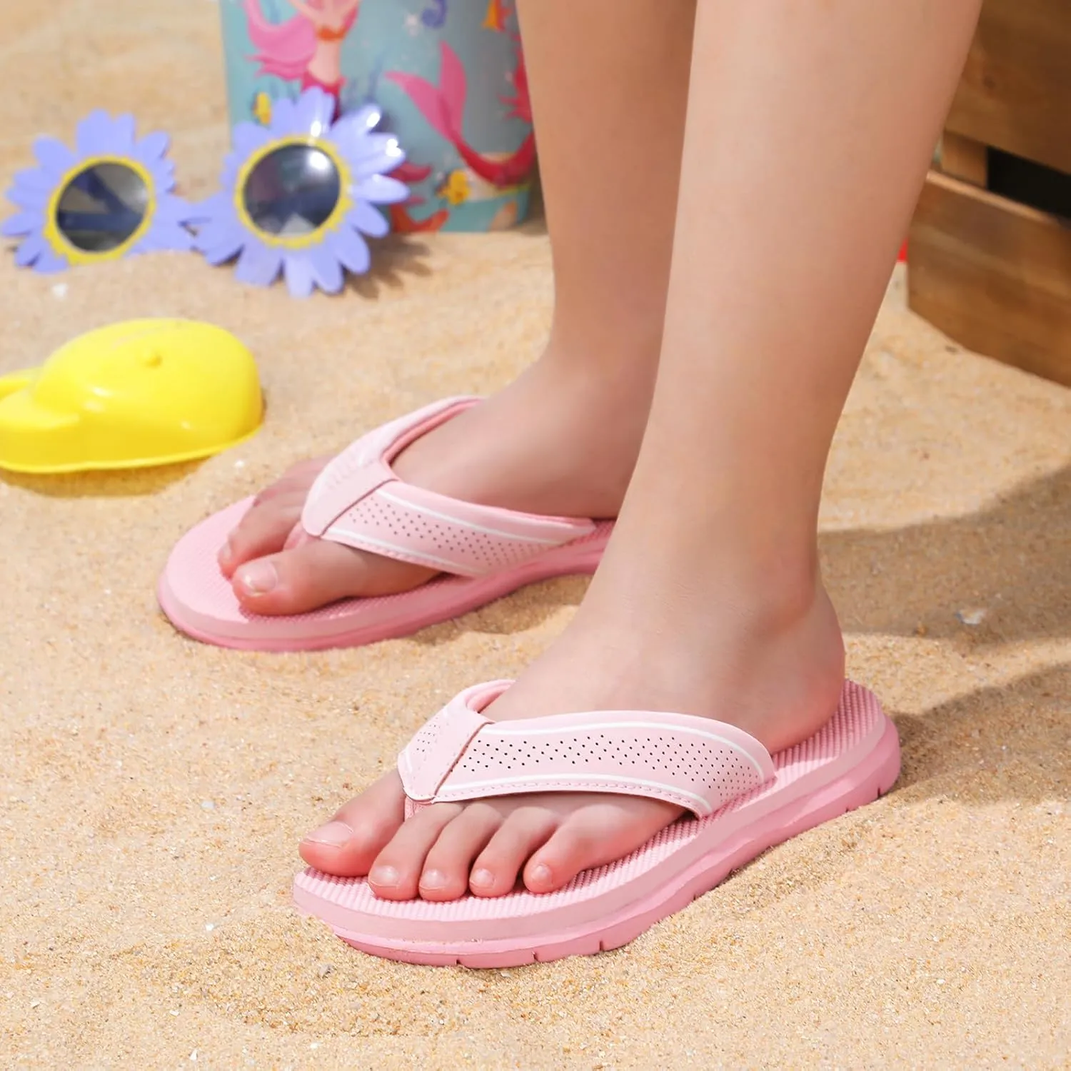 Flip Flops Girls Boys Unisex Summer Sandals