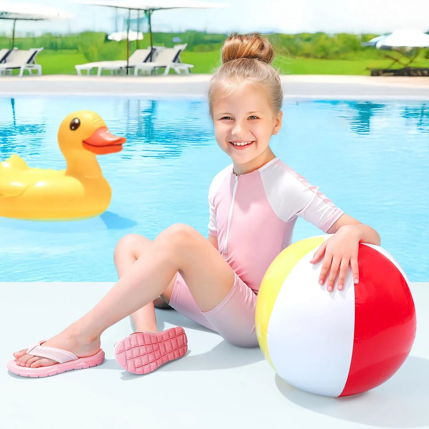Flip Flops Girls Boys Unisex Summer Sandals