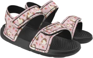 Forchrinse Girls Sandals Summer Outdoor Open Toe Sport Sandals Waterproof Leather Beach Water Shoes