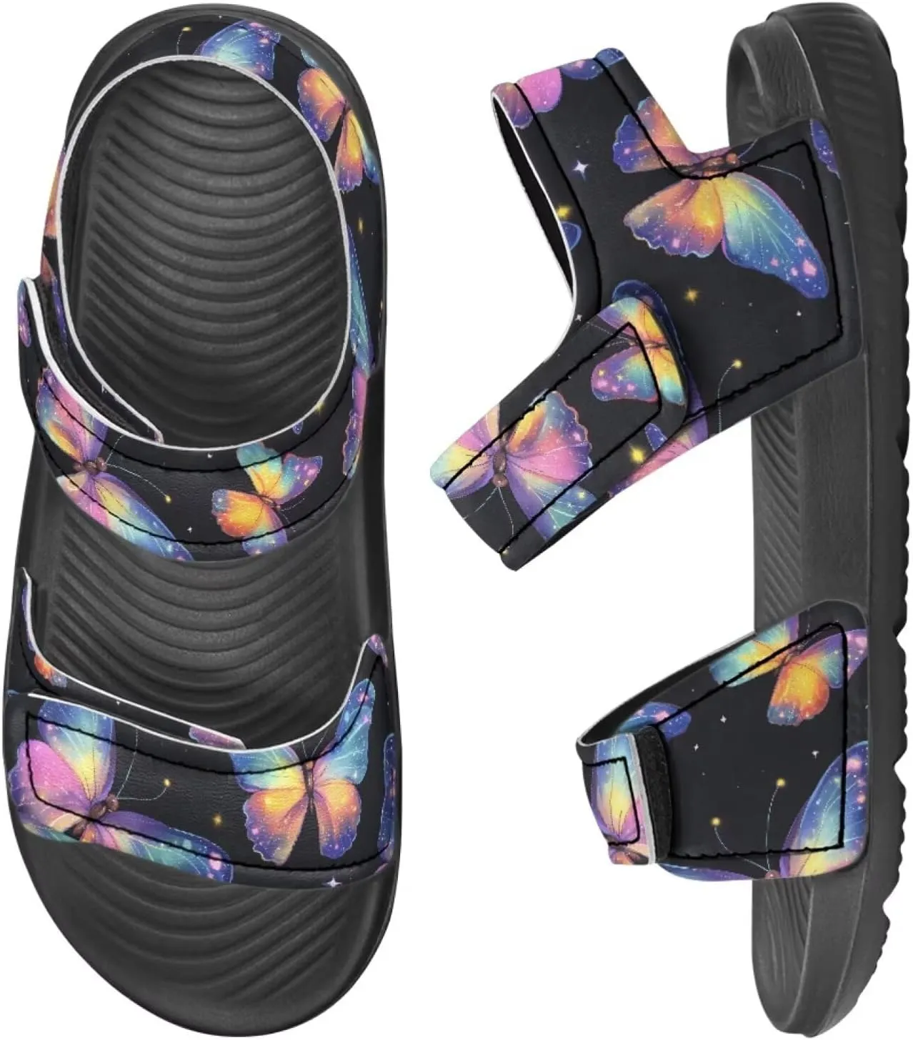 Forchrinse Girls Sport Sandals Comfort Open Toe Beach Water Sandals Summer Outdoor Shoes for Toddler/Little Kid/Big Kid