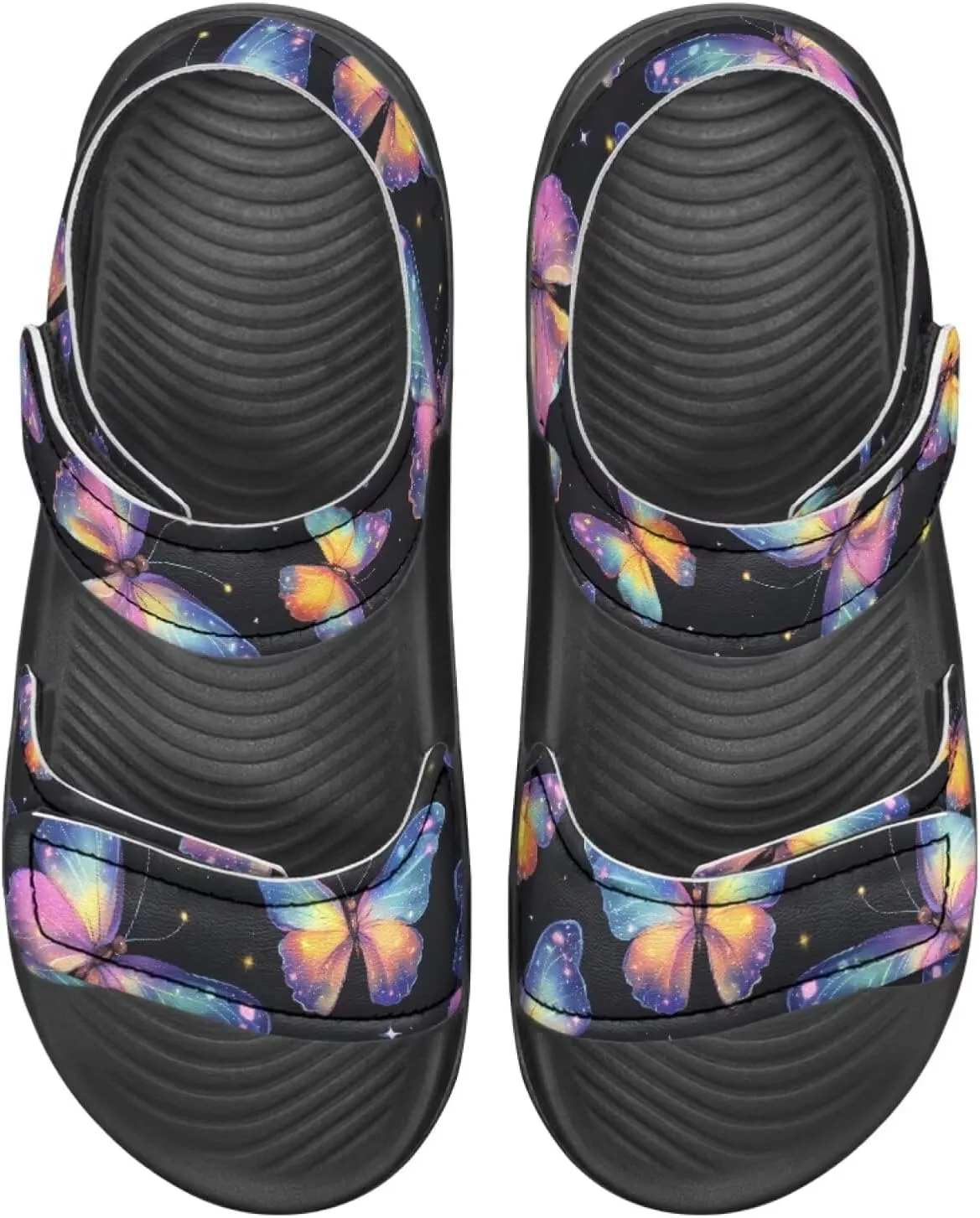 Forchrinse Girls Sport Sandals Comfort Open Toe Beach Water Sandals Summer Outdoor Shoes for Toddler/Little Kid/Big Kid