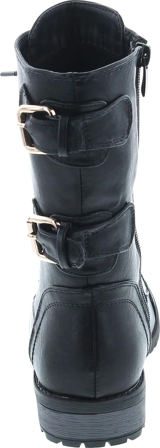 Forever Link Women's Military Stlye Boots