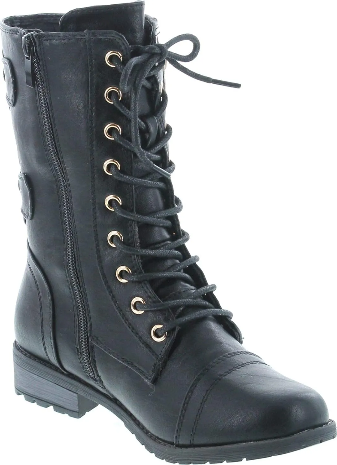 Forever Link Women's Military Stlye Boots