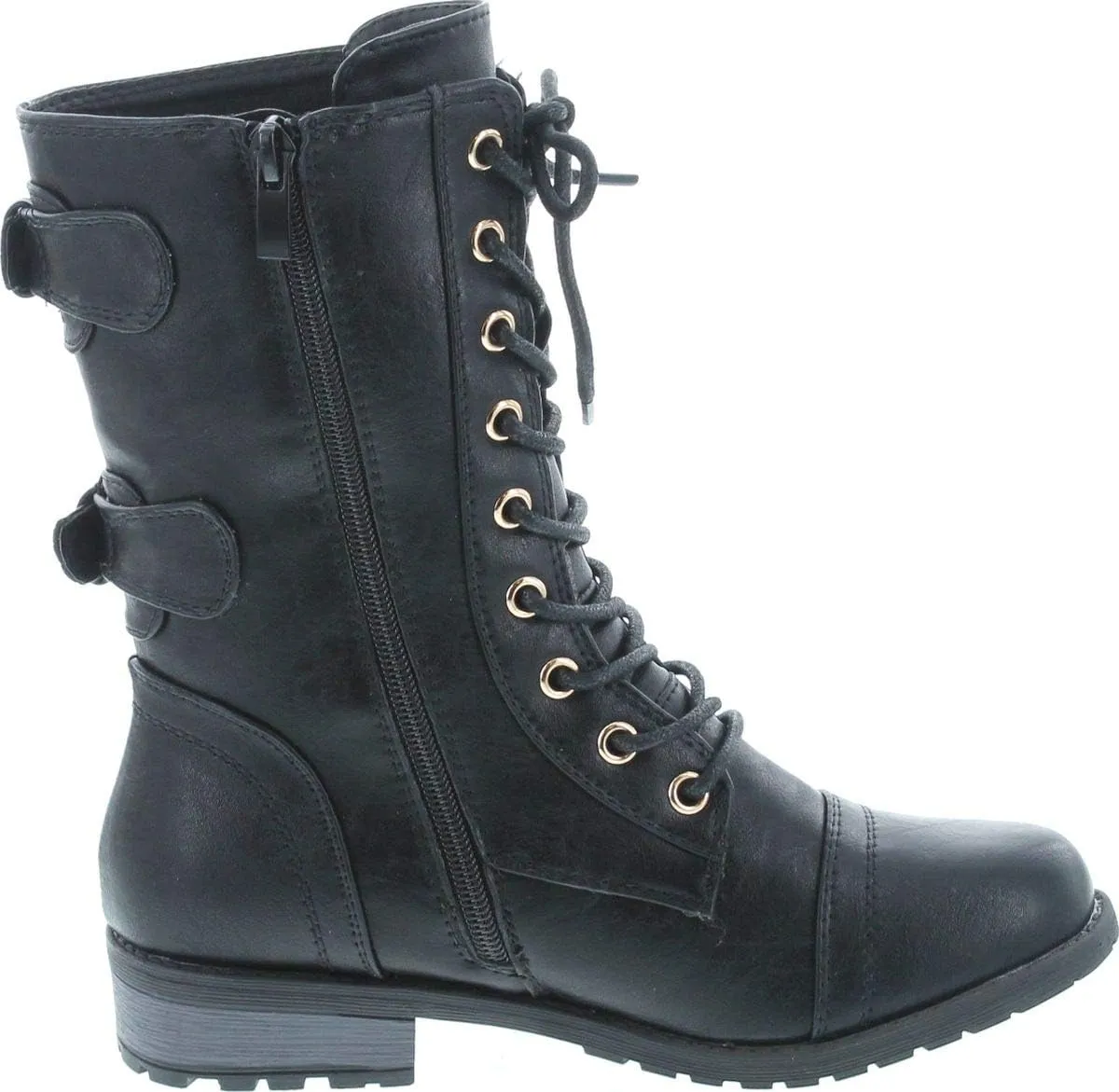 Forever Link Women's Military Stlye Boots