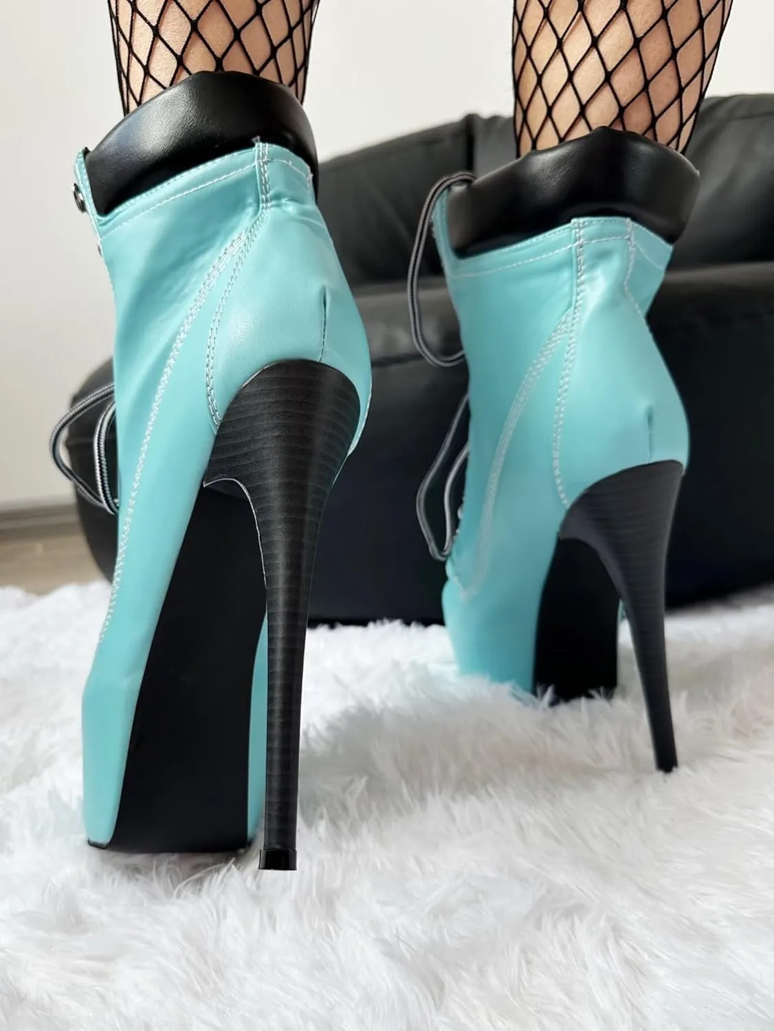 Frankie Hsu Stiletto Platform High Heeled Ankle Work Boots, Sexy Yellow Khaki Style Bootie, Big Size Fashion Designer Tooling Shoes For Women Men