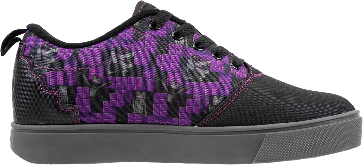 HEELYS Unisex-Child Pro 20 Minecraft (Little Big Kid/Adult) Wheeled Heel Shoe