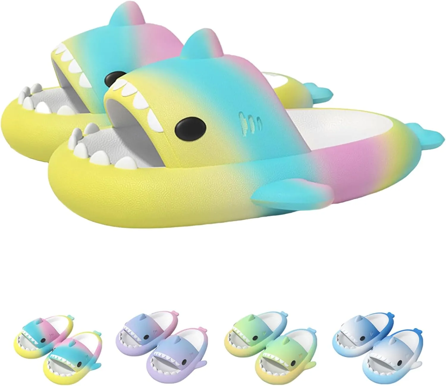 Hrtesus Sharklas Originales Kids Slides, Chanclas de Tiburon, Sharky Chanclas